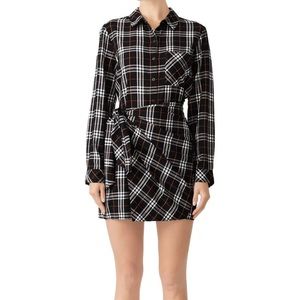 Rebel Plaid Ani Shirtdress